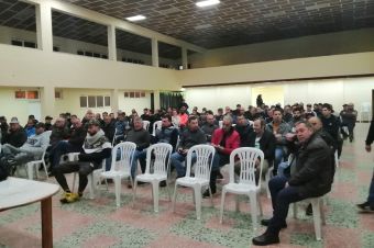 No início do plenário de dia 19... 20200219Sines inicio plenario